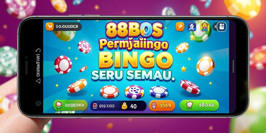 Screenshot gameplay 88BOS menunjukkan suasana seru permainan Bingo.