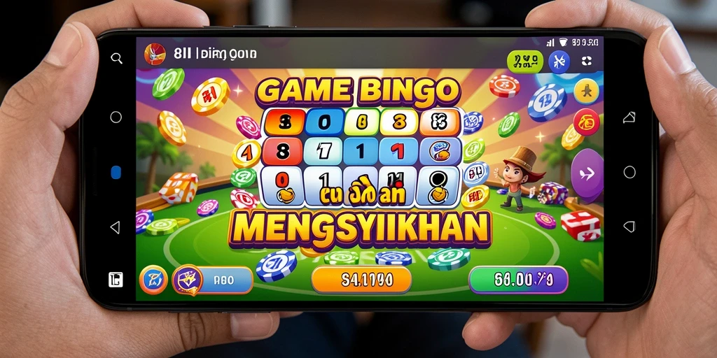Tampilan gameplay 8II yang seru dan interaktif dalam permainan Bingo.