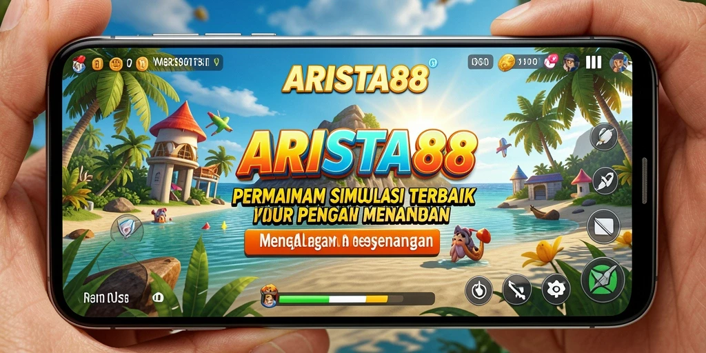 Tampilan gameplay ARISTA88 dengan lingkungan simulasi yang menakjubkan.