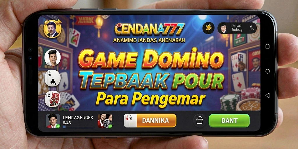 Tampilan gameplay seru CENDANA777 dalam permainan Domino.