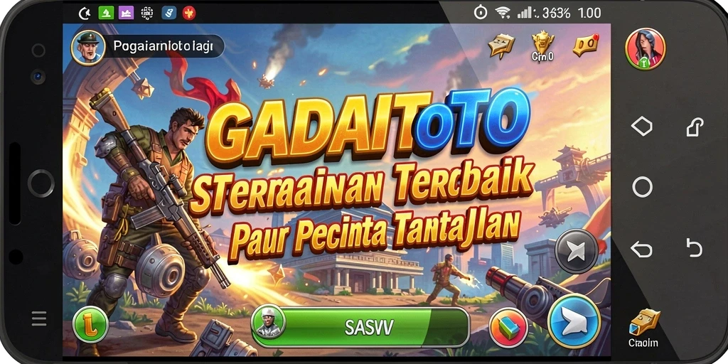 Gameplay GADAITOTO menampilkan aksi strategi yang mendebarkan.