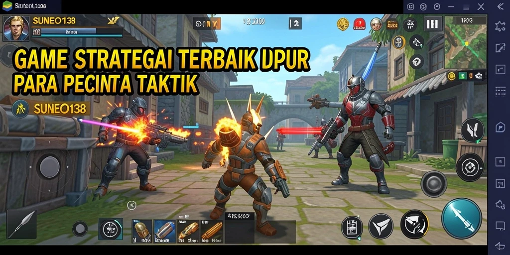 Screenshot gameplay <strong>SUNEO138</strong> menunjukkan strategi yang mendebarkan dan grafis yang menawan.