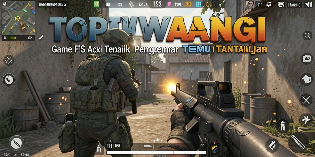 Screenshot gameplay TOPIWANGI yang menegangkan dan mendebarkan.