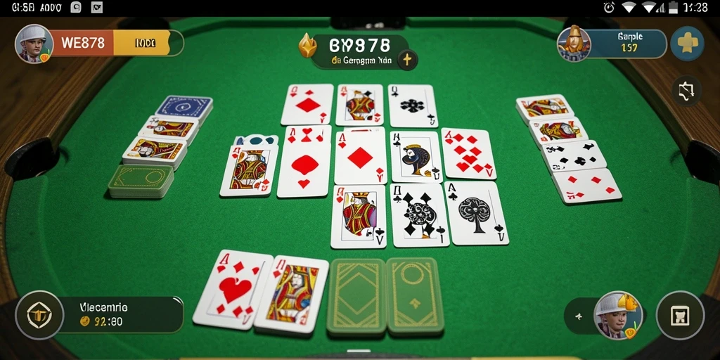 Tampilan gameplay seru dari aplikasi Gaple WE878.